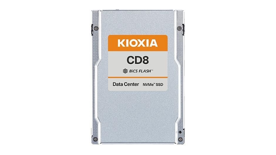 Kioxia KCD8 Series Solid State-Drev 7680GB 2.5 U.2 PCIe 4.0 X4 (NVMe)