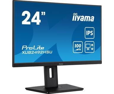 Iiyama ProLite Xub2492hsu-B6 24 1920 X 1080 (Full HD) Hdmi DisplayPort 100Hz Pivot SKÆRM