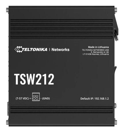 Teltonika TSW212 Switch 8-Porte Gigabit Ethernet