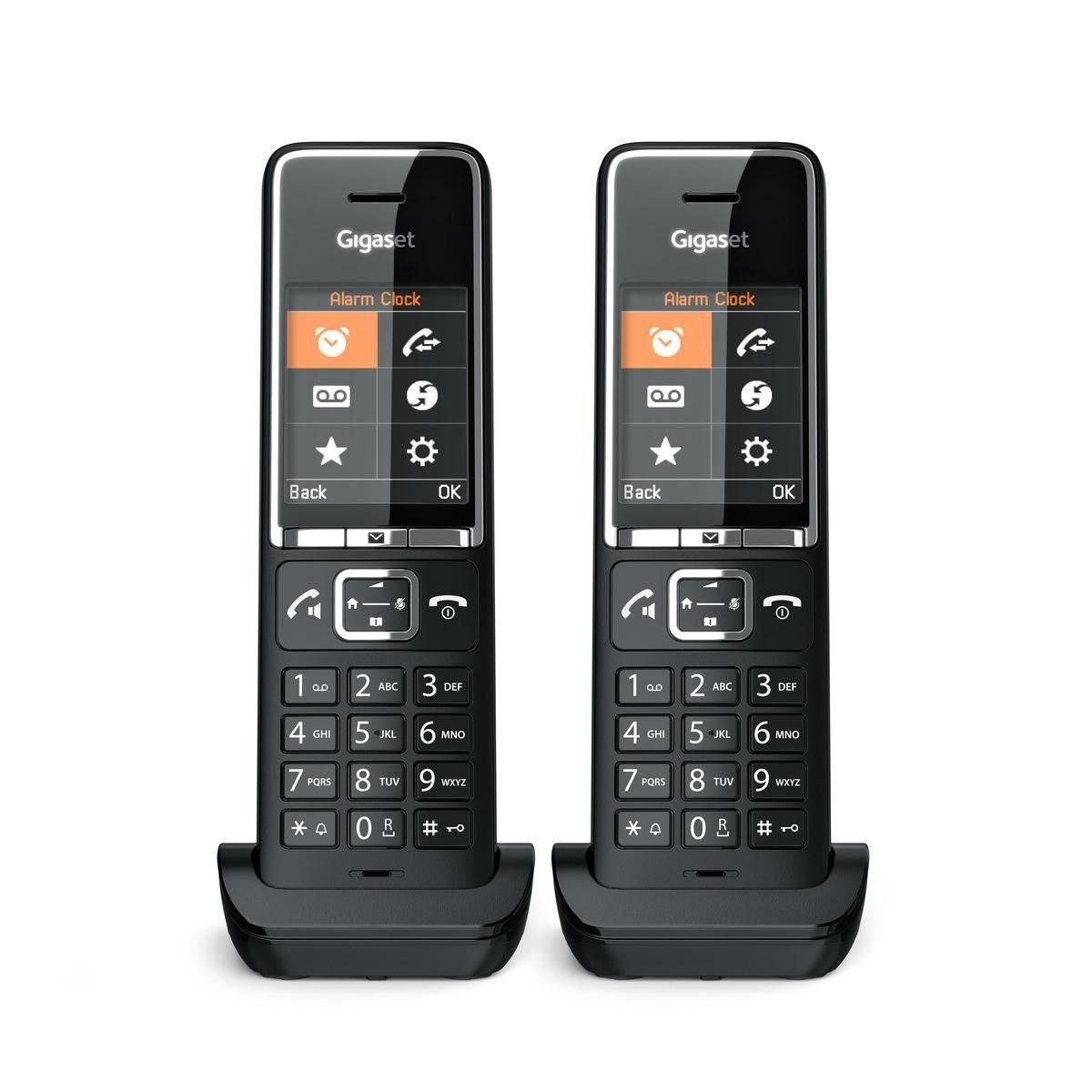 Gigaset Comfort 550HX Duo Schwarz/Chrom