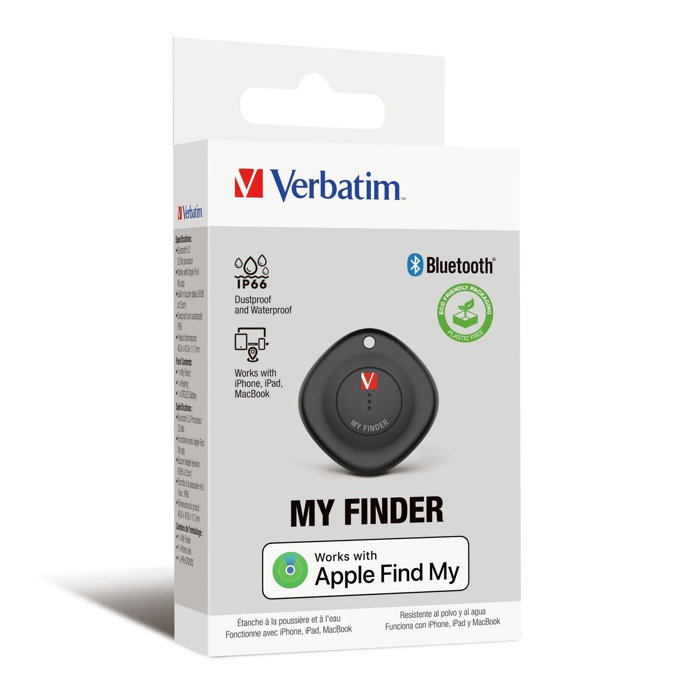 Verbatim MY Finder Anti-Tab Bluetooth-Tag Sort