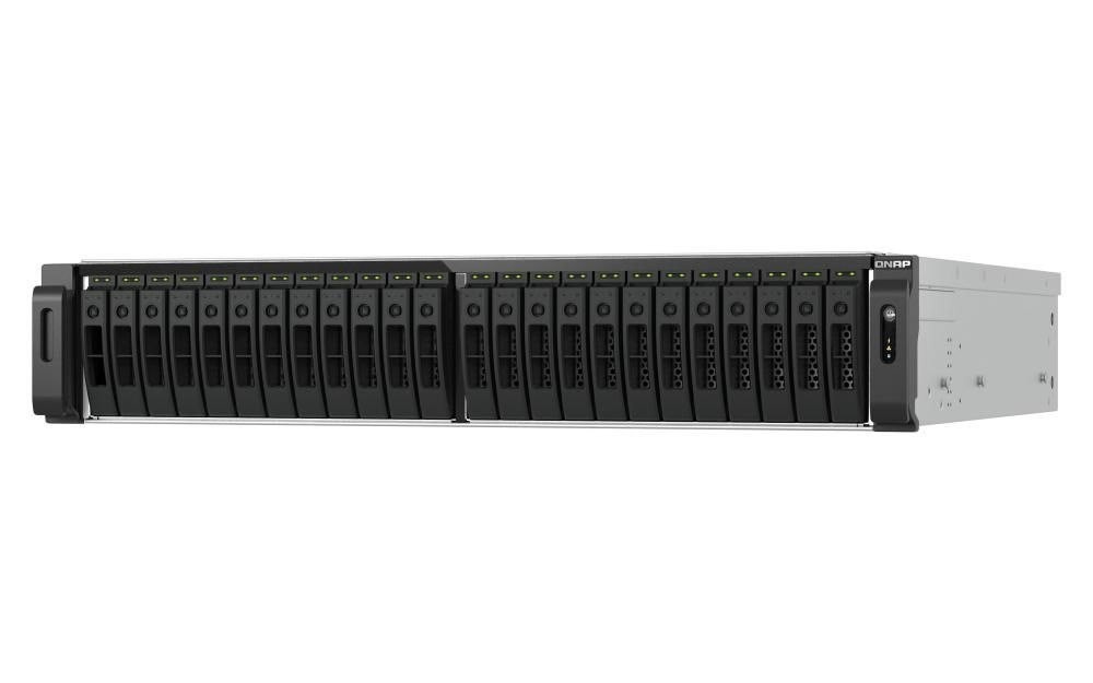 QNAP TS-h3077AFU-R7-64G 30 x Total Bays NAS Storage System - AMD Ryzen 7 7700 Octa-core (8 Core) - 64 GB RAM - DDR5 SDRAM - 2U Rack-mountable