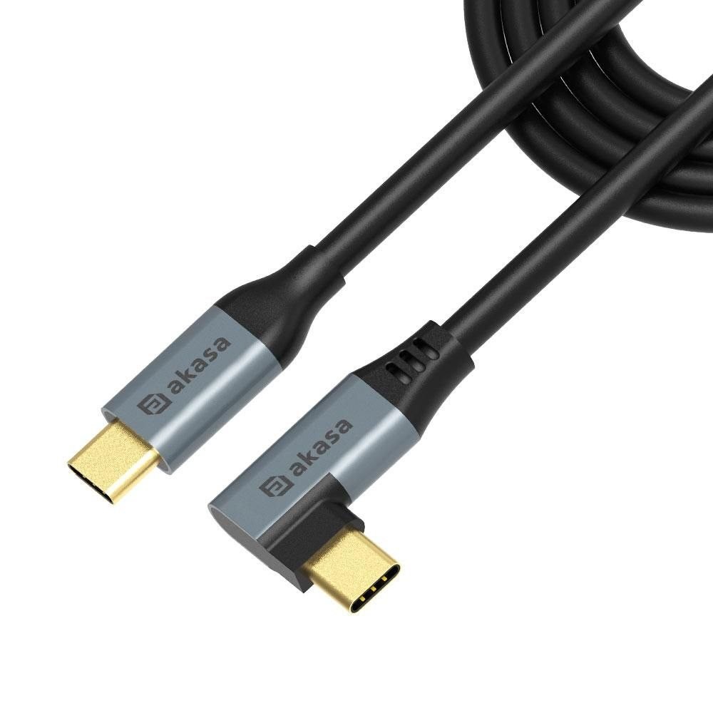 Akasa Ak-Cbub68-10Bk USB-kabel 1 M Usb C Sort