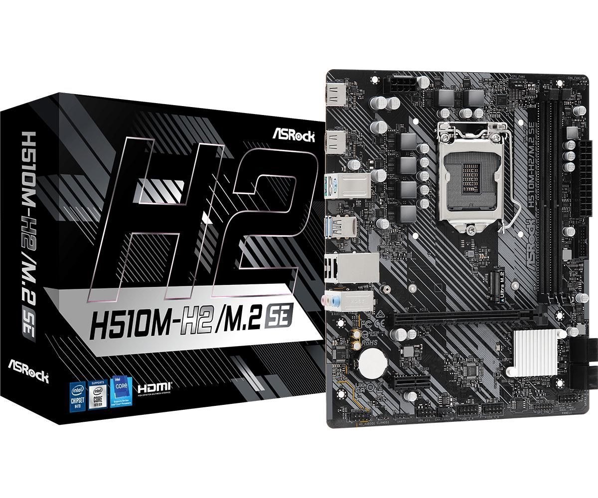 ASRock H510M-H2/M.2 Se Micro-ATX Lga1200 Sokkel Intel H510