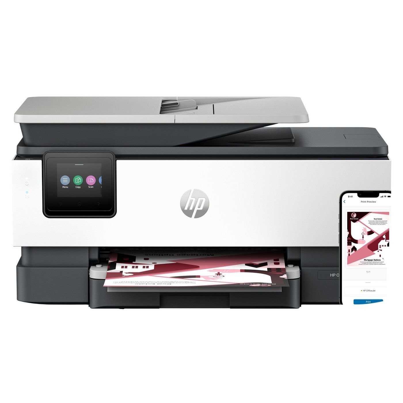 HP Officejet Pro 8122E All-in-One Blækprinter