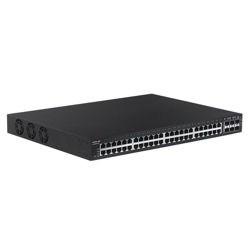 Edimax GS-5654PLX Netværksswitch Administreret Gigabit Ethernet (10/100/1000) STRØM Over Ethernet (PoE) Sort