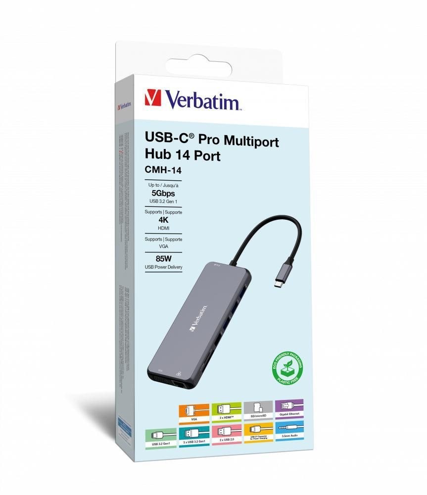 Verbatim Hub 14 Porte Usb