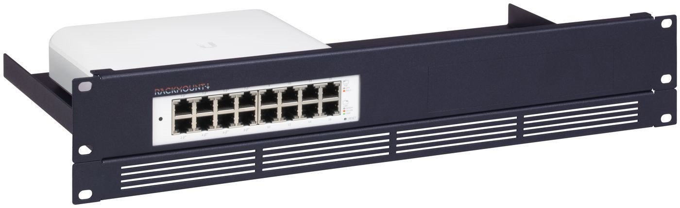 Rackmount.IT Monteringspakke For Netværksudstyr BLÅ
