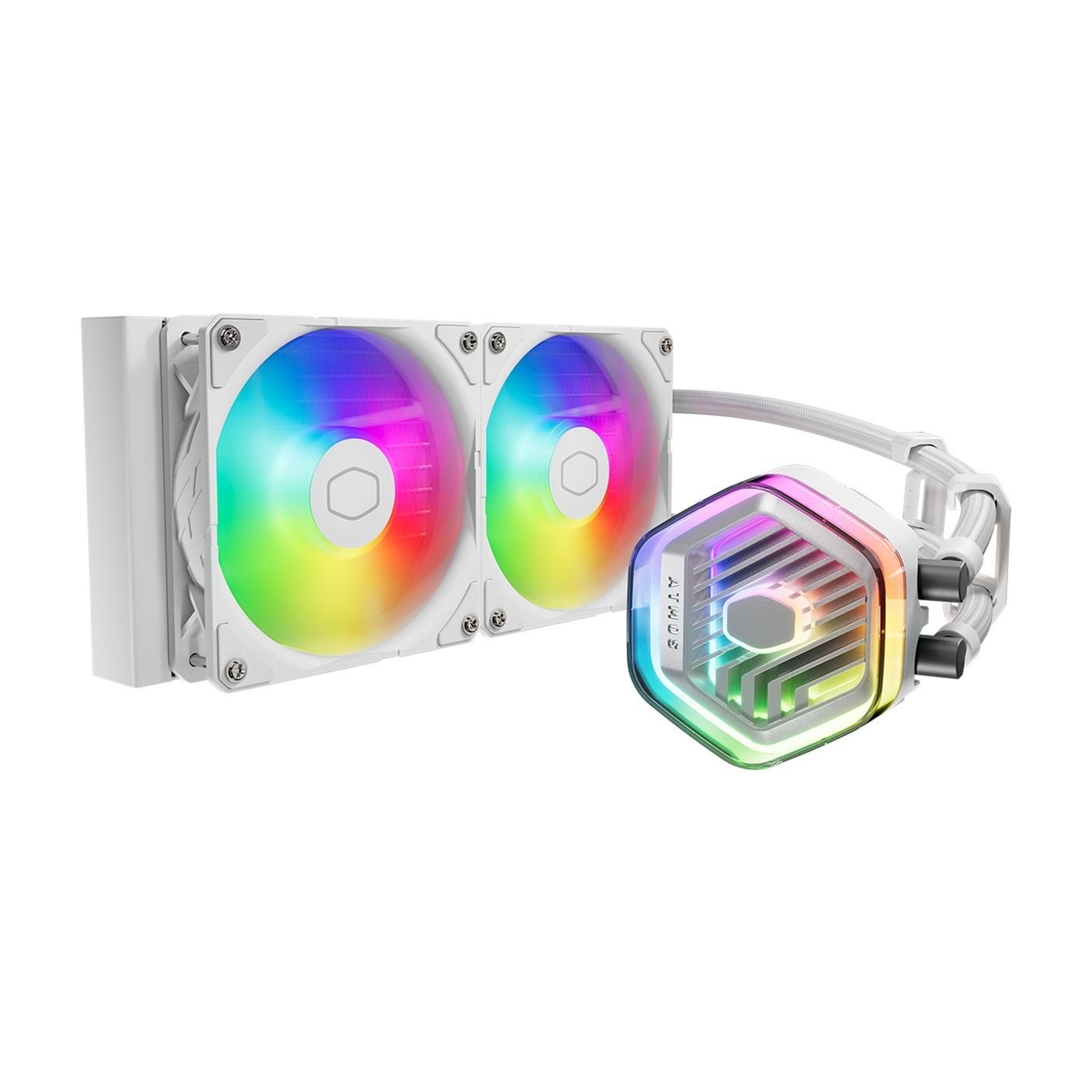 Cooler Master MasterLiquid 240 Atmos Kølesystem 1-Pack Hvid 120 MM