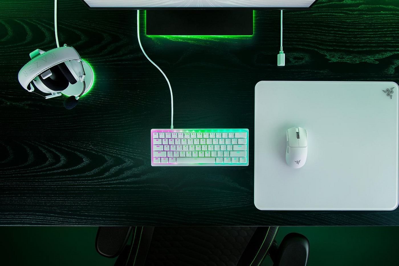 Razer Huntsman V3 Pro Tastatur Mekanisk RGB Chroma Kabling Usa