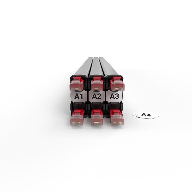 Patchbox Kabelidentifikationsmærkater