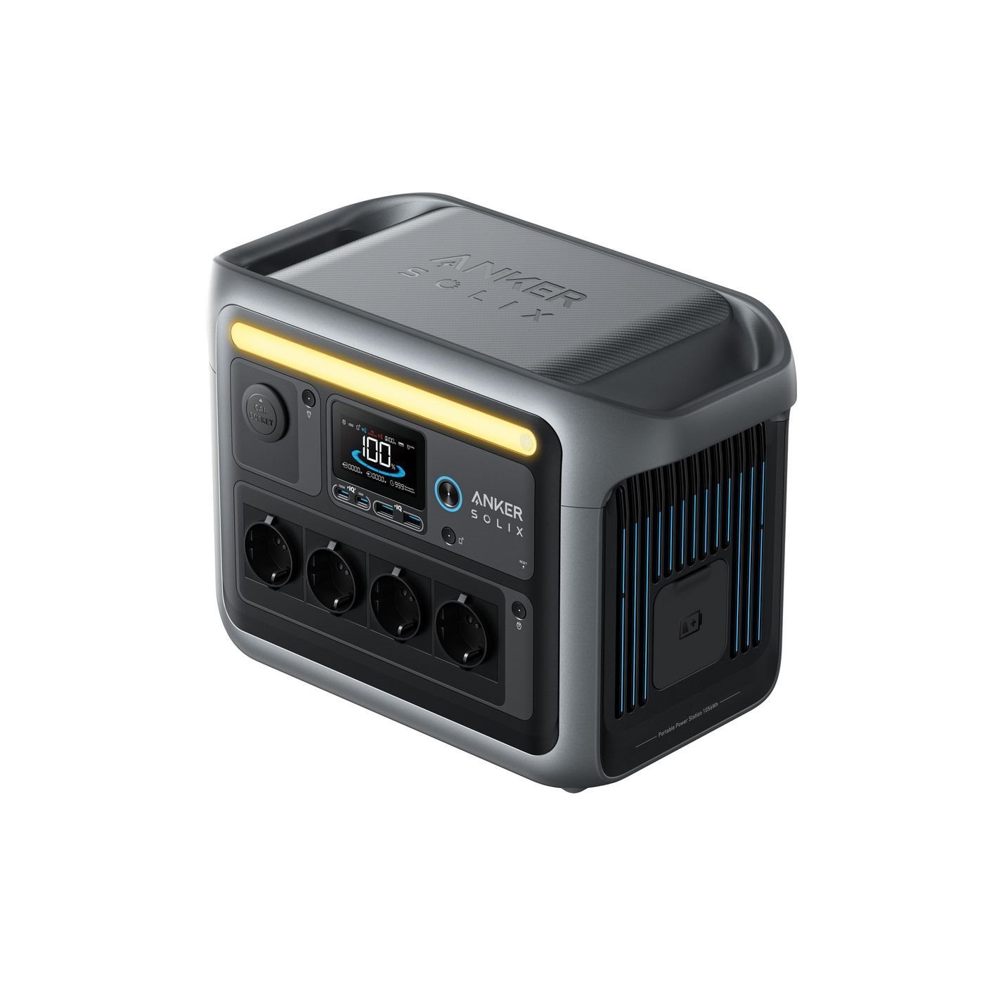 Anker Solix 1800Watt Transportabel Strømstation 1056Wh