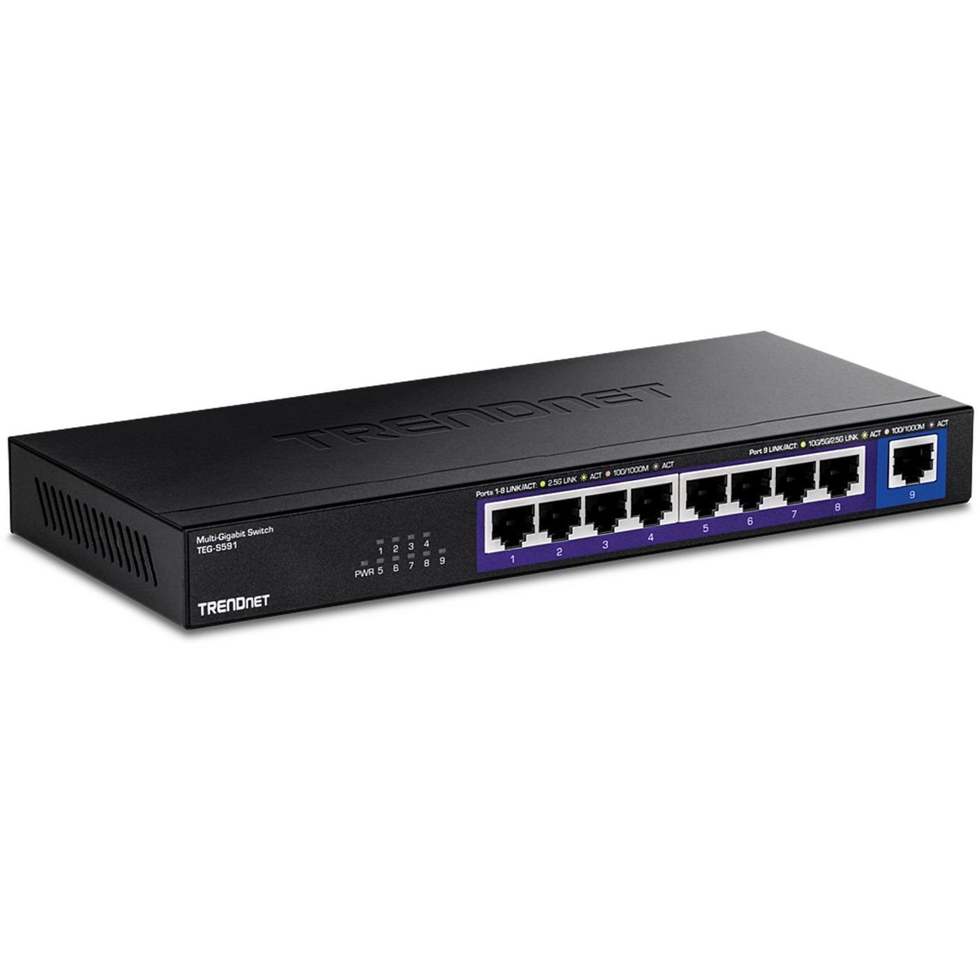 TRENDnet Teg S591 Switch 9-Porte 2.5 Gigabit Ethernet