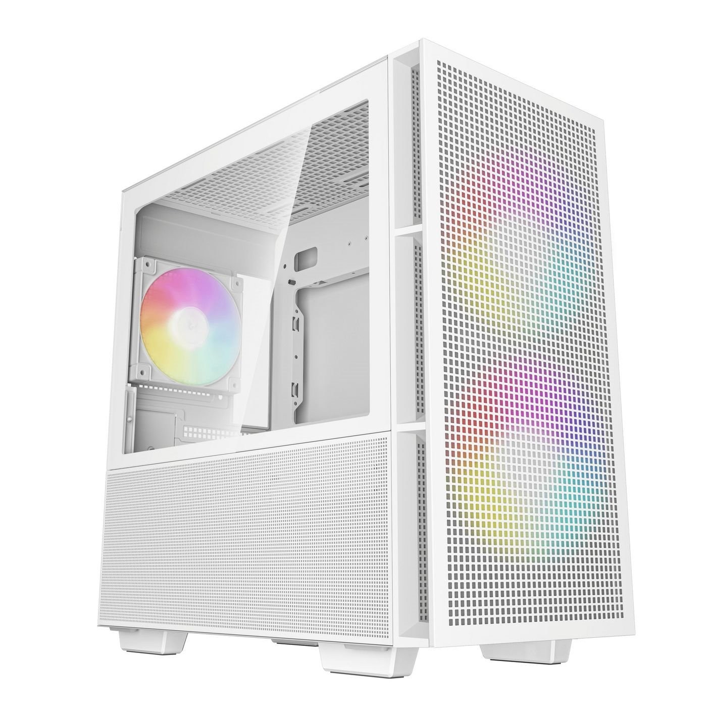 DeepCool CH360 WH TÅRN Micro-ATX Ingen Strømforsyning Hvid