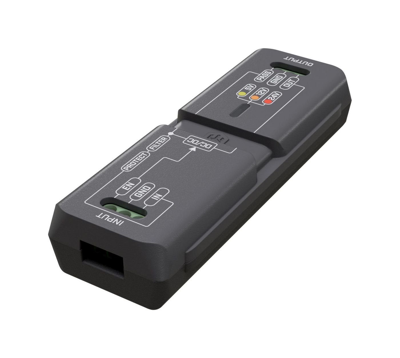 MikroTik Apa-1 Vehicle Power Adapter Ekstern Sort