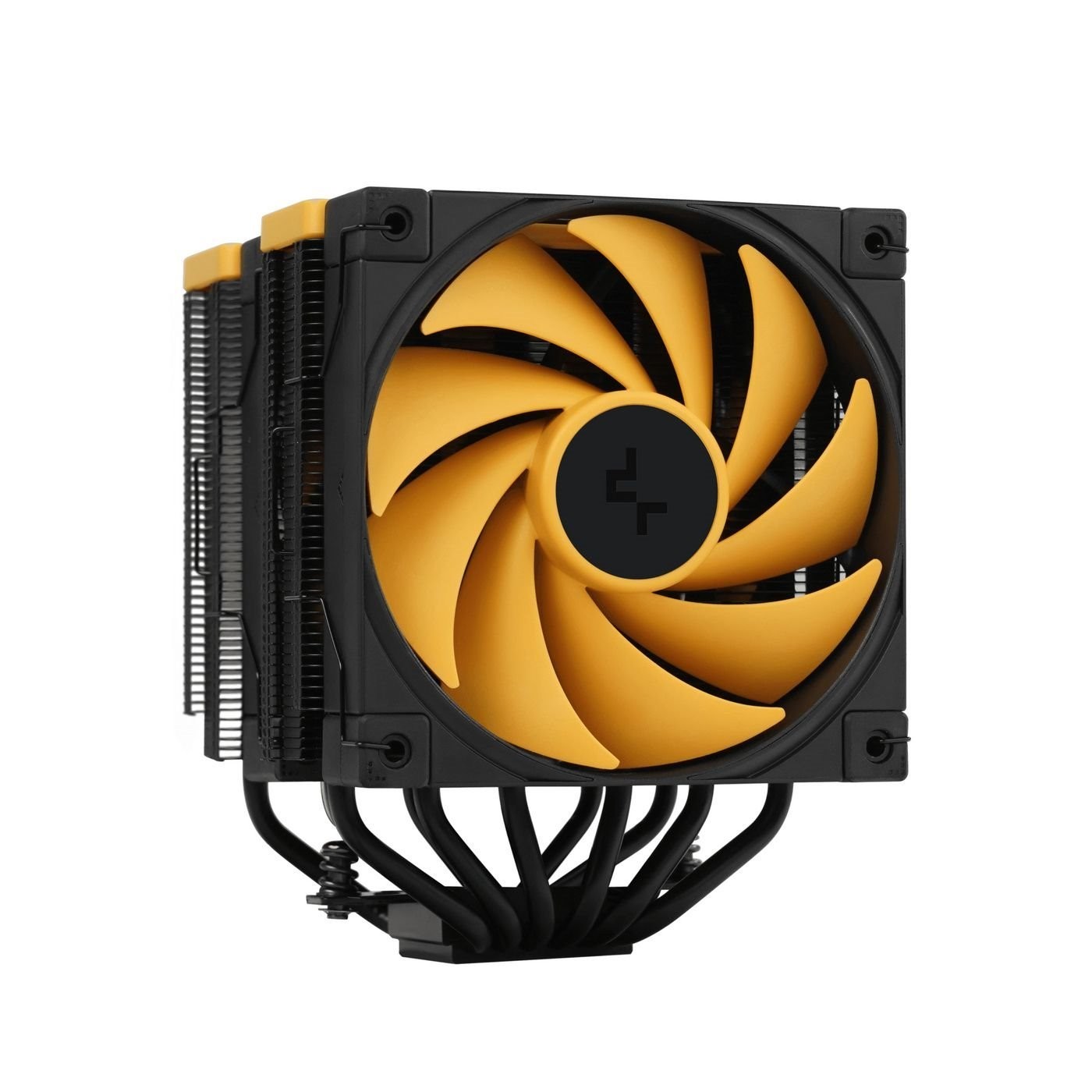 DeepCool Ak620 Zero Dark Zoria Processor Air Cooler 12 CM Black, Yellow 1 PC(S)
