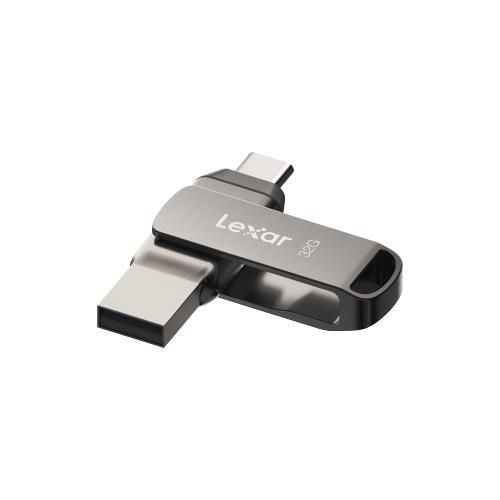 Lexar JumpDrive Dual Drive D400 32GB Usb 3.1 / Usb-C GRÅ