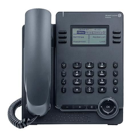Alcatel-Lucent Enterprise Ale-20 Essential DeskPhone VoIP-telefon GRÅ