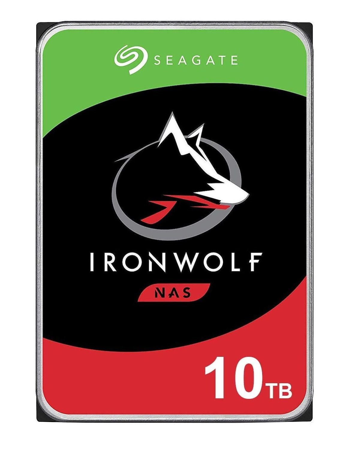 Seagate IronWolf Harddisk ST10000VN000 10TB 3.5 Serial Ata-600 7200RPM