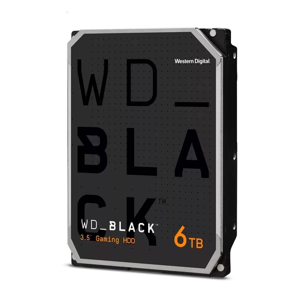 Western Digital Black WD6004FZBX 6 TB Desktop Hard Drive - 3.5" External - SATA (SATA/600) - Black