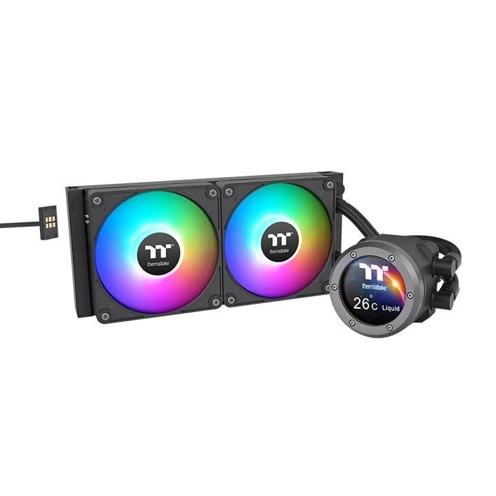 Thermaltake TH240 V2 Ultra Ex Argb SYNC Kølesystem 1-Pack Sort 120 MM