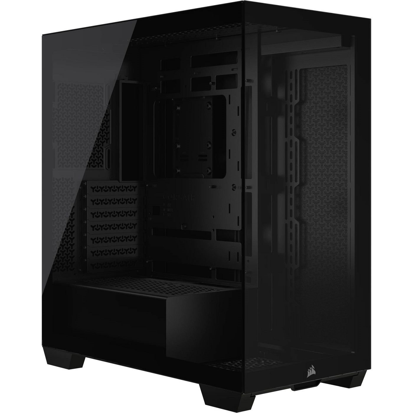 Corsair 480T RGB TÅRN Atx Ingen Strømforsyning Sort