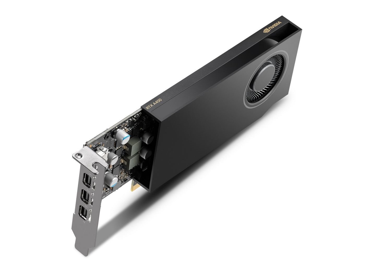 PNY RTX A400 Graphic Card - 4 GB GDDR6 - Low-profile