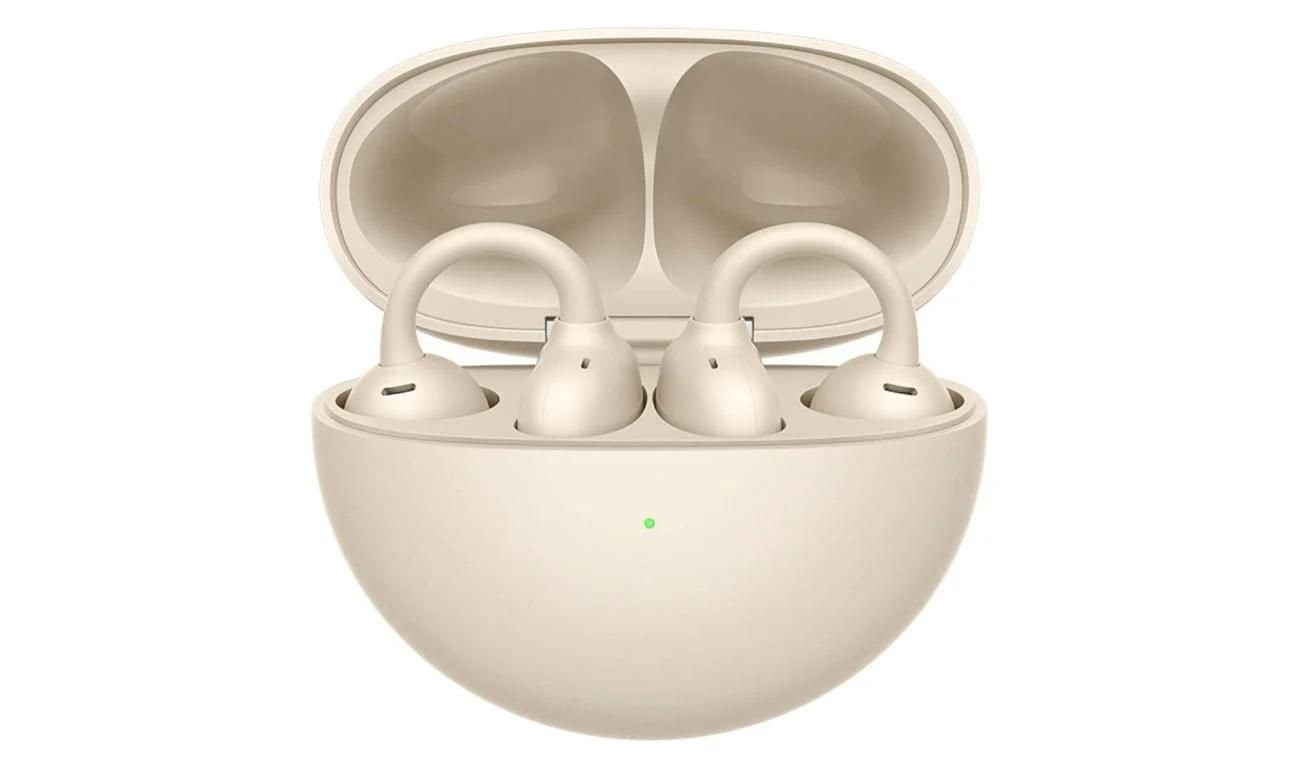 Huawei FreeClip TRÅDLØS Ægte Trådløse Øretelefoner Beige