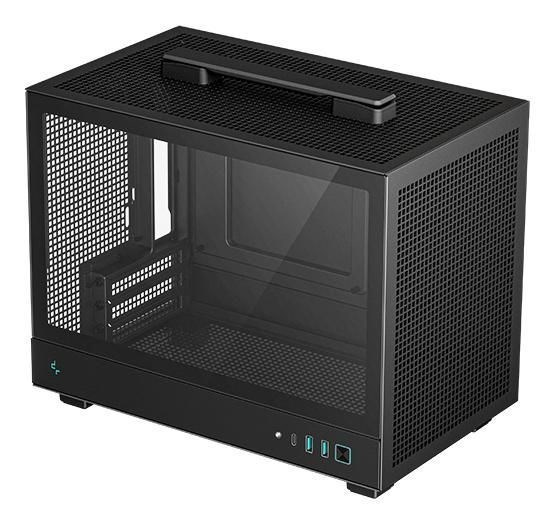 DeepCool CH160 TÅRN Mini Itx Ingen Strømforsyning Sort