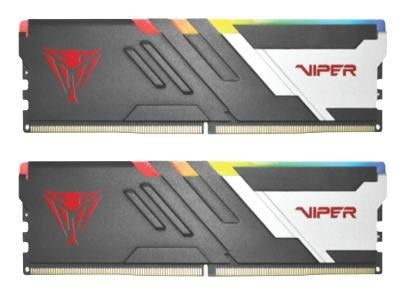 Patriot Viper Venom RGB Series DDR5 Sdram 64GB Kit 3000MHz CL30 On-Die Ecc Dimm 288-Pin