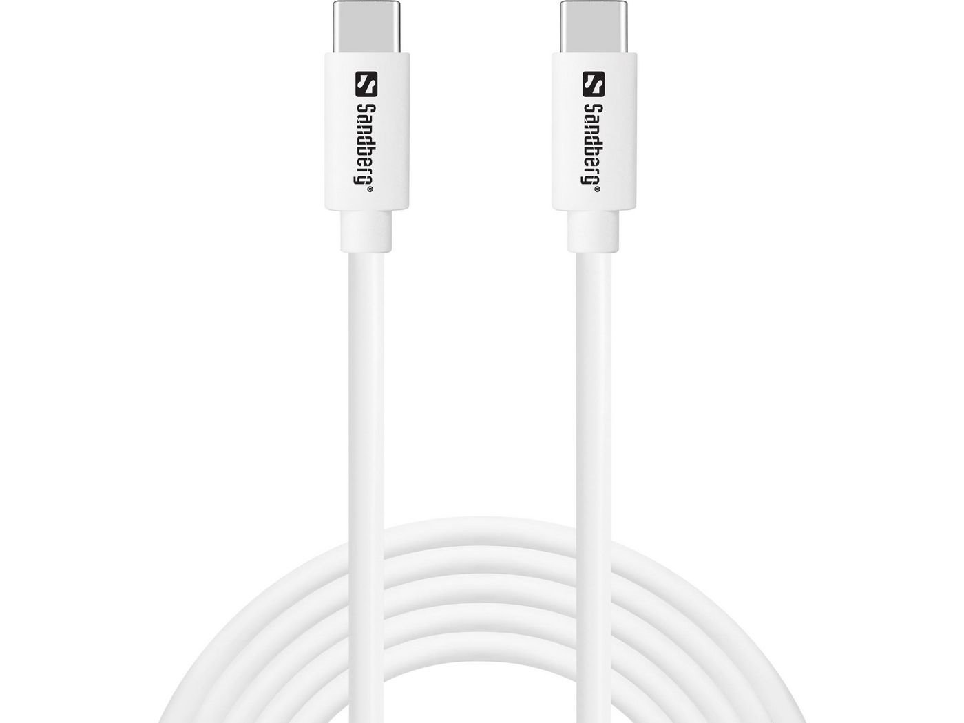 Sandberg Saver Usb Type-C Kabel 2M Hvid