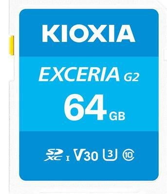 Kioxia Lnex2l064gg4 Hukommelseskort 64 GB SDXC Uhs-I Klasse 10