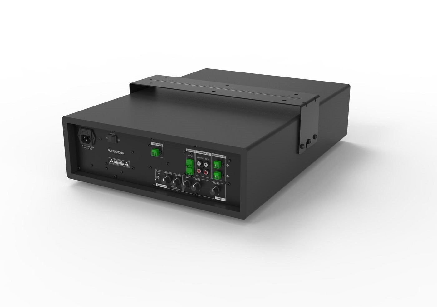 VivoLink Vlspsub100 Subwoofer Sort