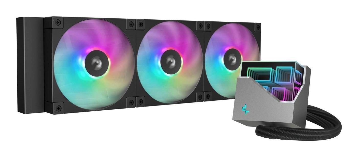 Deepcool LT360 Argb Kølesystem 1-Pack Sort 120 MM