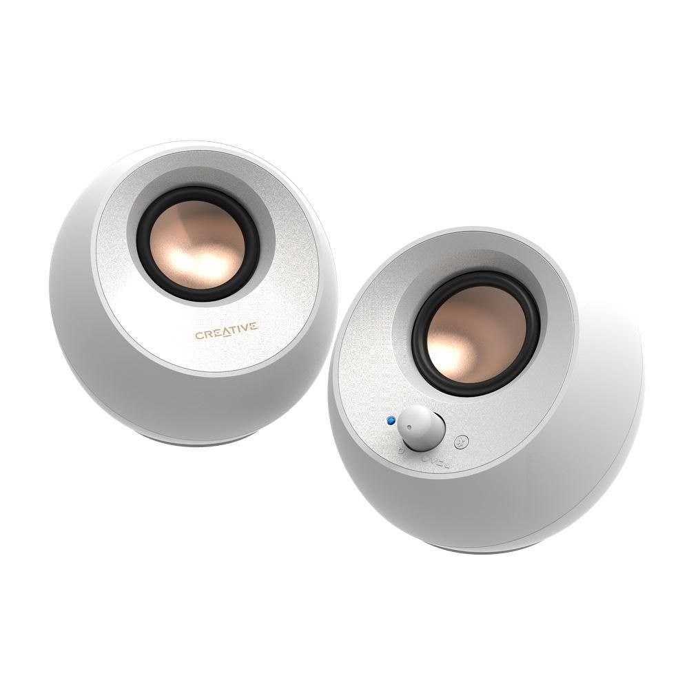 Creative Pebble V3 2.0-Kanal Højttalere Hvid