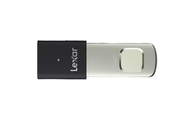 Lexar Media 128GB Lexar JumpDrive F35 Fingerprint Pro Usb 3.2 Drive