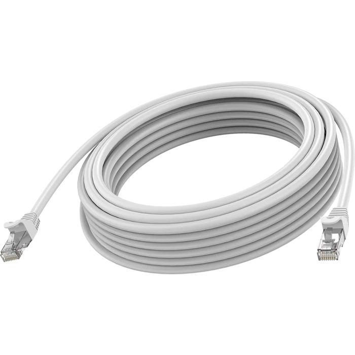 Vision Cat 6A Afskærmet Parsnoet (STP) 3M Netværkskabel Hvid