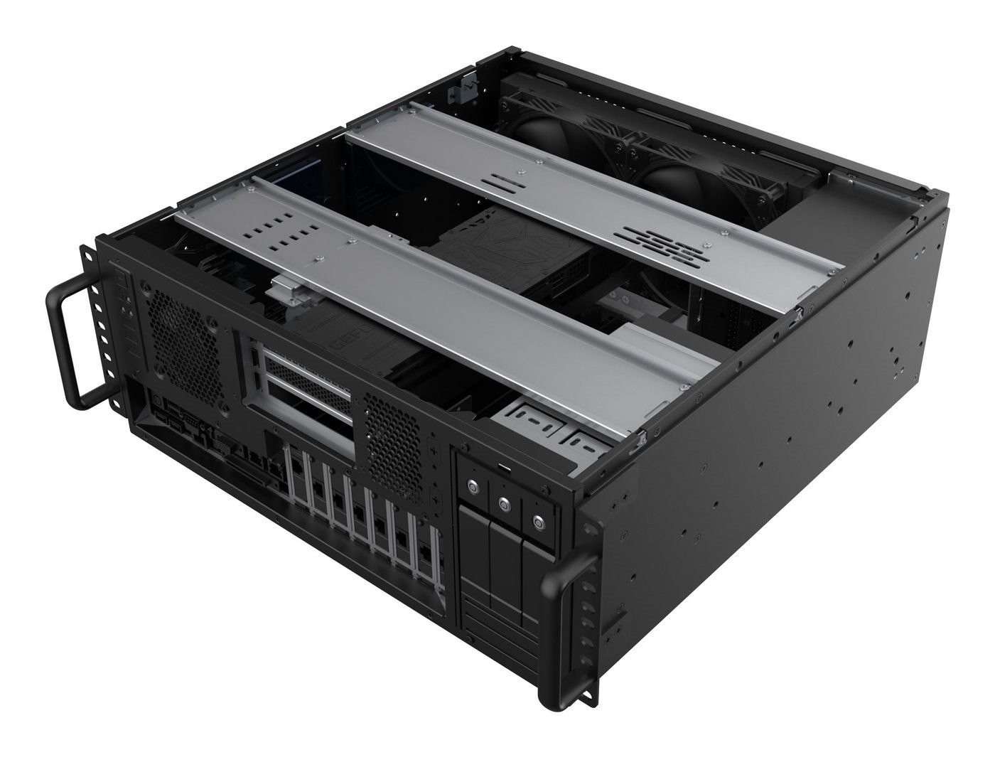 Silverstone Rm47-502-I Computeretui Stativ Sort