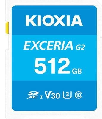 Kioxia Lnex2l512gg4 Hukommelseskort 512 GB SDXC Uhs-I Klasse 10