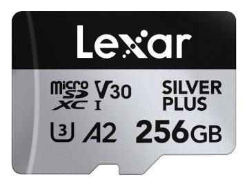 Lexar Professional Silver Plus 256 GB MicroSDXC Uhs-I