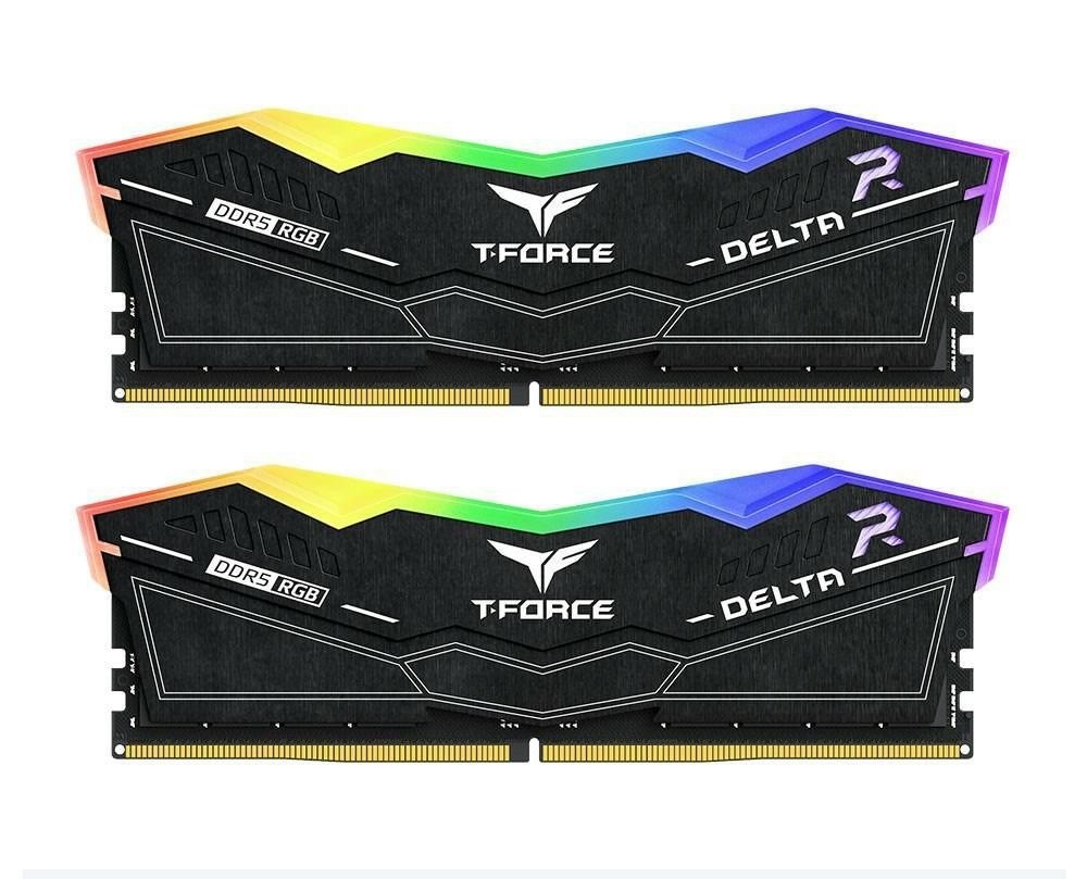 Team T-Force Delta RGB DDR5 Sdram 32GB Kit 3200MHz CL32 On-Die Ecc Dimm 288-Pin