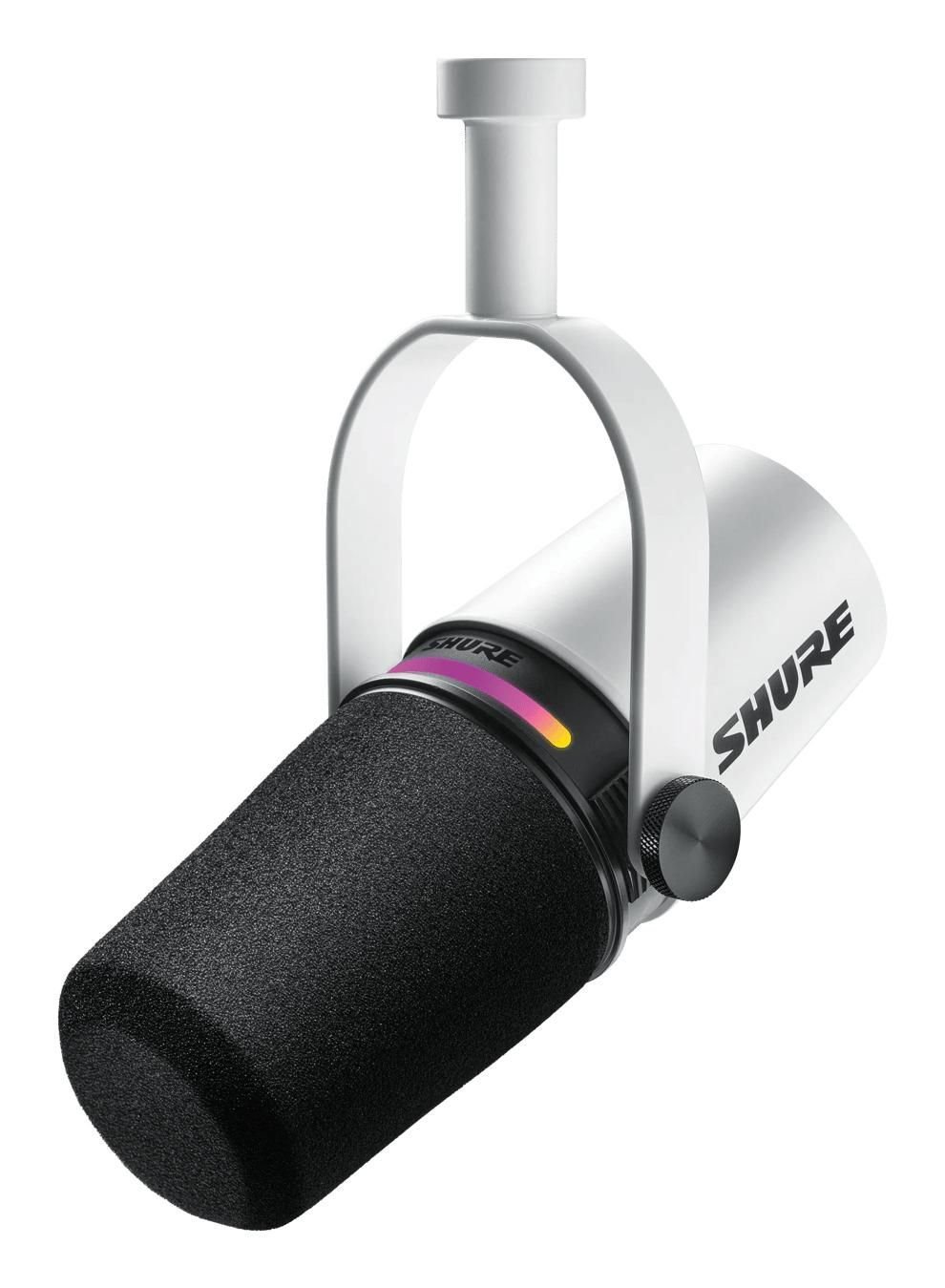 Shure MV7+ Mikrofon Kablet -55dBV/Pascal Cardioid (Ensrettet) Hvid