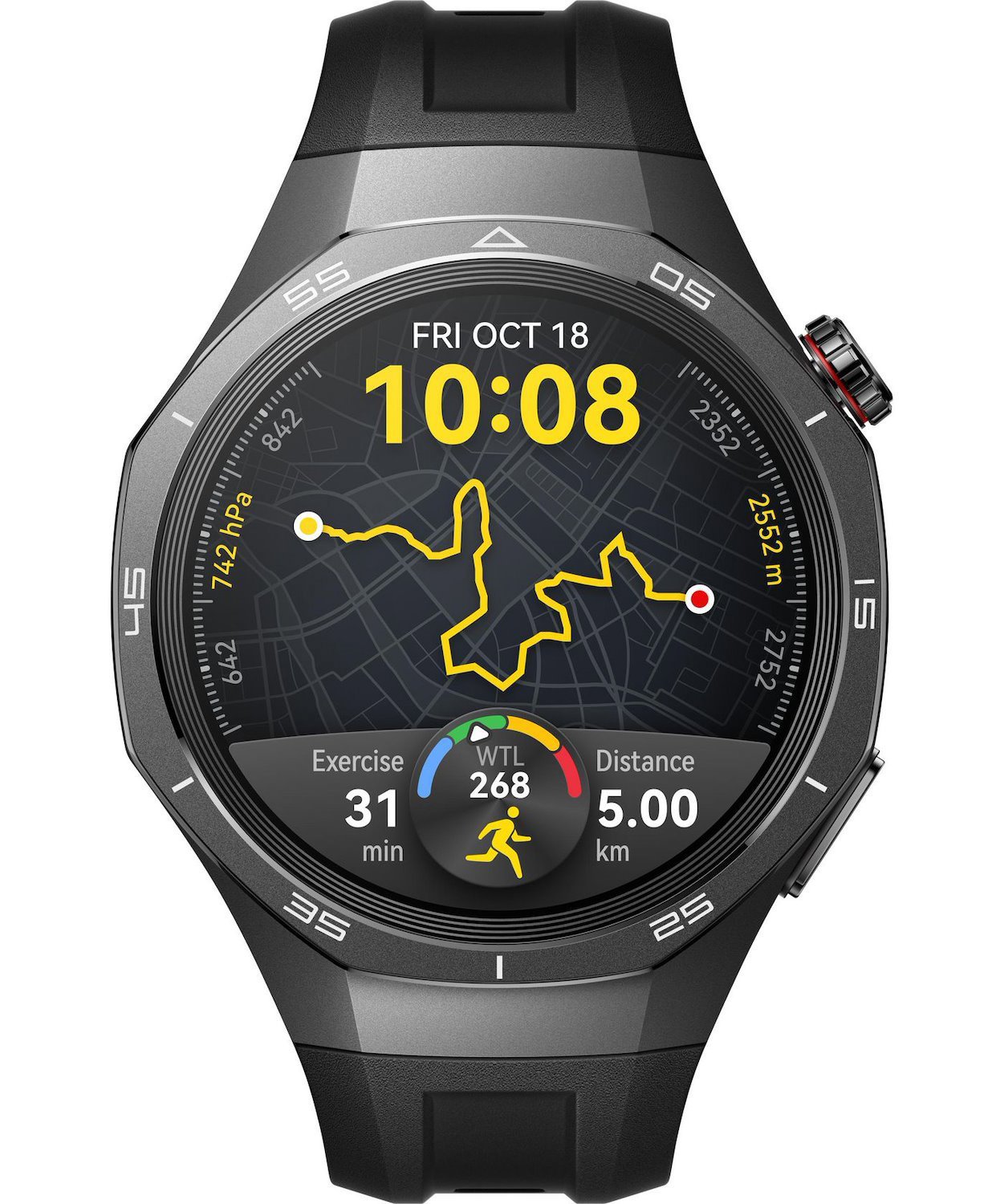 Huawei Watch GT 5 Pro 46 MM Sort Smart Ur