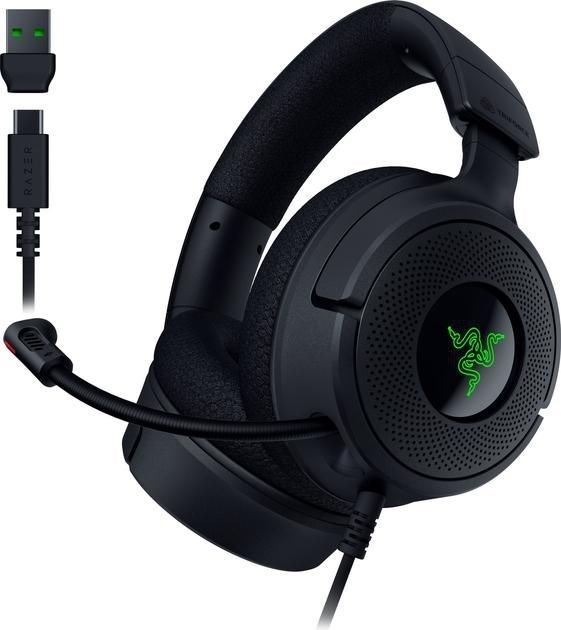Razer Kraken V4 X Kablet Headset Sort
