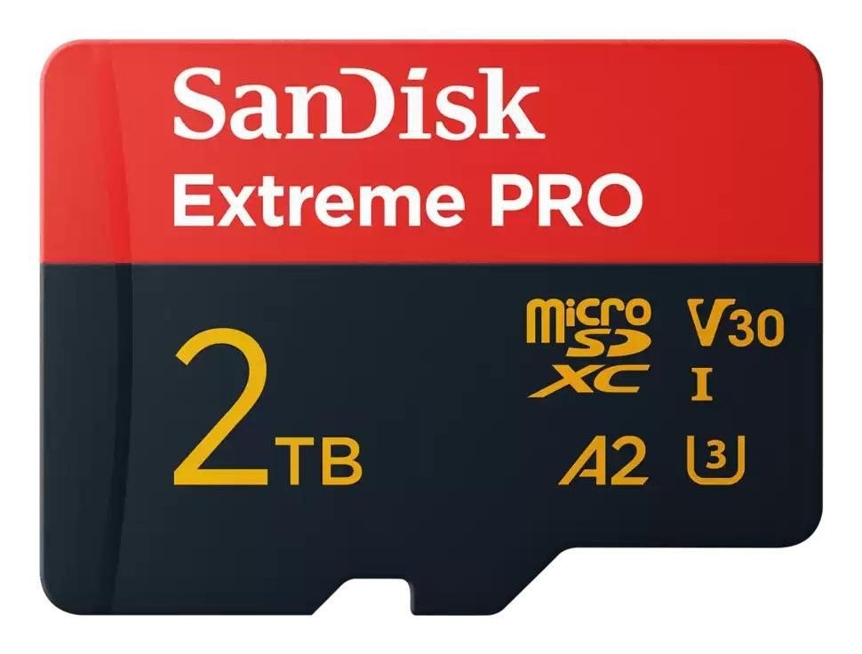 SanDisk Extreme Pro microSDXC Uhs-I Memory Card 2TB 200MB/s
