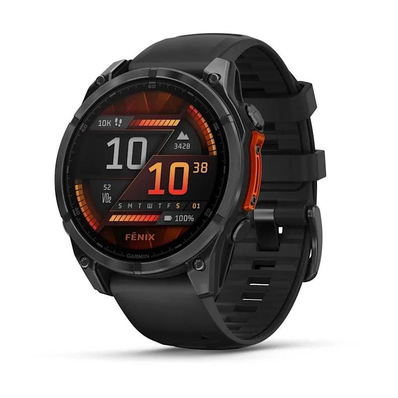 Garmin Fenix 8 47 MM Sort GRÅ Sportsur