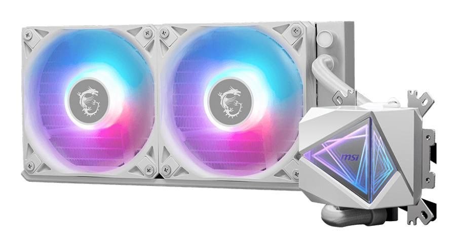 Msi Mag Coreliquid I240 Kølesystem 1-Pack Hvid 120 MM
