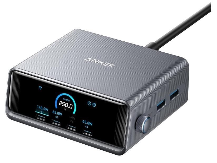 Anker Prime 250Watt Strømforsyningsadapter
