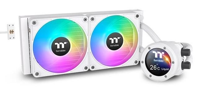 Thermaltake TH280 V2 Ultra Ex Argb Processor Alt-I-En Væskekøler 14 CM Hvid 1 STK