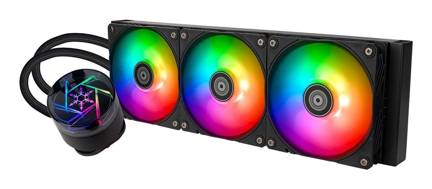 Silverstone NovaPeak 360 Argb Processor Væskekølingssæt 12 CM Sort 1 STK